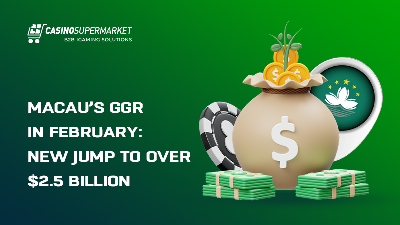 Macau GGR in February 2026 Macau GGR in February 2026: YoY financial jump